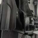 Fuel Filler Door Housing Pocket Hinge w/White Cover Compatible with 2015-2023 Ford Transit Van 150 250 350 Gasoline Engine Replace # CK4Z-5427936-A CK4Z-61405A26-B