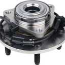 KUSATEC 515073 Front Wheel Hub and Bearing Assembly Compatible with Dodge Ram 1500 2002 2003 2004 2005, 5 Lugs w/ABS