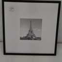 upsimples 18x18 Picture Frame, Display Pictures 8x8 with Mat or 18 x 18 Without, Wall Hanging Square Frames, Black, 1 Pack
