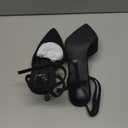 QIY Closed Toe Ankle Strap Heels Women Pumps Pointed Toe Heeled Sandals for Women Stiletto Wedding Dress Shoes Size 7.5 Women