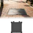 24x24in Square Cast Iron Manhole Cover and Frame