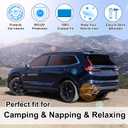 TINGLU Window Shades for Honda CR-V 2023-2026 Accessorie Car Side Full Windows Rear Triangular Windshield Sun Shade Sun UV Rays & Privacy Protection for Camping,Napping,and Relaxing 8PCS