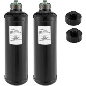 Tuanse 2 Pcs 34724 A/c Recycling Driers Filter Compatible with Refrigerant Recovery Injection Machine, A/c Recovery Machine Filter Replace 34724 Receiver Drier for 17700-2k Series
