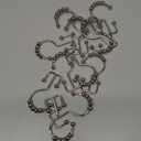 Bathroom Double Window Treatments Glide Stainless Steel Sliding Shower Curtain Rings Window Treatment Sets Hooks, 12 PCS