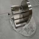 Newhai Manual Vegetable Fruit Slicer 0-12mm(0-0.47) Thickness Adjustable Commercial Food Cutter Slicing Machine Stainless Steel for Potatoes Lemon with 2 Spare Blades (Stainless Steel)