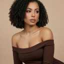 The fox Kinky Curly Half Wig Human Hair with Upgrade Blending Edges 100% Remy Human Hair 3C/4A Glueless Flip Over Drawstring 3-in-1 Wear & Go Wigs Beginner Friendly Headband Wig (Natural Color, 14")