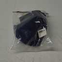 Women's Cute Summer Short Puff Sleeve Tie Cotton Mini Dress (Small, Navy)