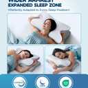 Cozyplayer Effective Pain Relief Cervical Neck Pillow for Sleeping, Ergonomic Cooling Side Sleeper Pillow for Neck Support, Odorless Contour Memory Foam Pillows, Bed Pillow for Stomach Back Sleeper