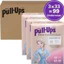 Pull-Ups Girls' Skin Essentials Potty Training Pants, Training Underwear, 4T-5T (38-50 lbs), 99 Ct (3 Packs of 33)