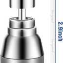 high pressure portable 360 swivel faucet nozzle rotate replacement part, kitchen aerator sprayer attachments for home sink water filter