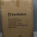 Pet Gate - 4-Panel Indoor Foldable Dog Fence for Stairs, Hallways, or Doorways - 72x24-Inch Wood Freestanding Dog Gates by PETMAKER (Black)