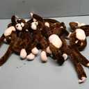 Hungdao 6 Packs Hanging Monkey Stuffed Jungle Animal Toy with Hook and Loop Jungle Party Hanging Decorations for Kids Classroom Birthday Party Decorations (24 Inch)