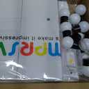 imprsv 4FT Marquee Numbers, Light Up Numbers for 21st Birthday Decorations, Party Party Decorations,Anniversary Party Decor,Mosaic Number for Balloons Number 2,Pre-Cut Foam Board Kit