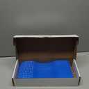 Ouchan Plastic Wristbands Neon Blue - 500 Pack Wristbands for Events Club Music Meeting Party