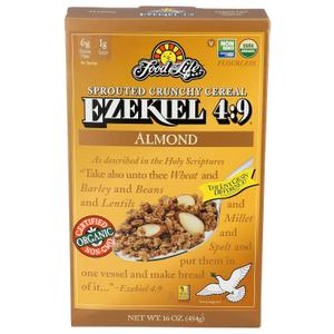 FOOD FOR LIFE Organic Almond Cereal, 16 OZ (EXP 01/09/26)