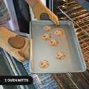 Fairly Odd Novelties FON-10278 Bear Oven Mitts Set Funny and Cute Kitchen Mittens/Potholders for Baking Christmas or Everyday Cooking Gloves, One Size Brown