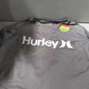 Hurley Boys' Rash Guard Shirt, Black Heather, XL