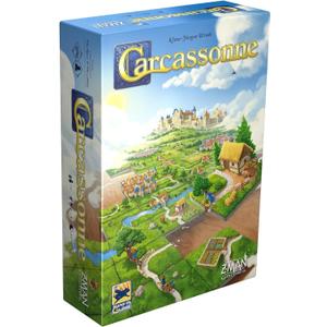 Asmodee Carcassonne Board Game - Classic Tile-Laying Strategy Game, Family Fun Medieval Adventure for Kids & Adults, Ages 7+, 2-5 Players, 35 Minute Playtime