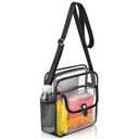 SPODEARS Clear Bag Stadium Approved Crossbody Purse, Clear Tote Bag for Concert Festival Sport Games Events Venues