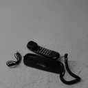Corded Phone for Home, Durable landline Phone with Large Buttons for Seniors, Versatile Mini Phone for The Home, Office, and More (Black)