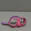 Cressi Kids Comfortable Silicone Mask with Adjustable Strap, for Snorkeling and Pool - for Children 5 to 10 years old - Moon: made in Italy (Pink/Lilac)