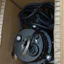 Acquaer 3/4HP Submersible Sewage Effluent Pump, Cast Iron, 115V 6400 GPH Automatic Tethered Float Switch, Sump Pump for Sump Basin, Basement, Residential Sewage, 2'' NPT Discharge