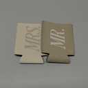 xo, Fetti Mr And Mrs Drink Sleeve Set – 2 pack | Bride Drinkware, Bridal Shower, Bachelorette Gift, Engagement Party, Couple Travel, Husband and Wife