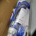 Cordless Pool Vacuum with Telescopic Pole, 18.5 GPM Powerful Suction, 1.5H Supercharge Technology, Handheld Pool Vacuum Cleaner for Above Ground/Inground Pools, Hot Tubs, Blue