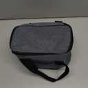 Cordless Electric Lunch Box, 1.2L Self Heating Lunch Box Battery Powered with Automatic Heating, BPA Free, Meal Prep Friendly, Portable Food Warmer for Work, Construction, Truck & Travel (Black)