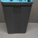 JOYMOOP Mop and Bucket Set with Wringer, Mops for Floor Cleaning, Wall Mop Cleaner with Long Handle, with 6 Reusable Microfiber Mop Pads - Grey+Cyan Blue