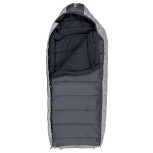 Browning McKinley 0 Sleeping Bag - Oversize Insulated Hooded Rectangle Made with Ripstop Outer and Brushed Polyester Liner, with Compression Stuff Sack (Charcoal/Gray) Browning McKinley 0 Sleeping Bag - Oversize Insulated Hooded Rectangle Made with Ripstop Outer and Brushed Polyester Liner, with Compression Stuff Sack (Charcoal/Gray)