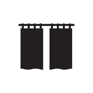 Curtains Brown 80x30 Inch