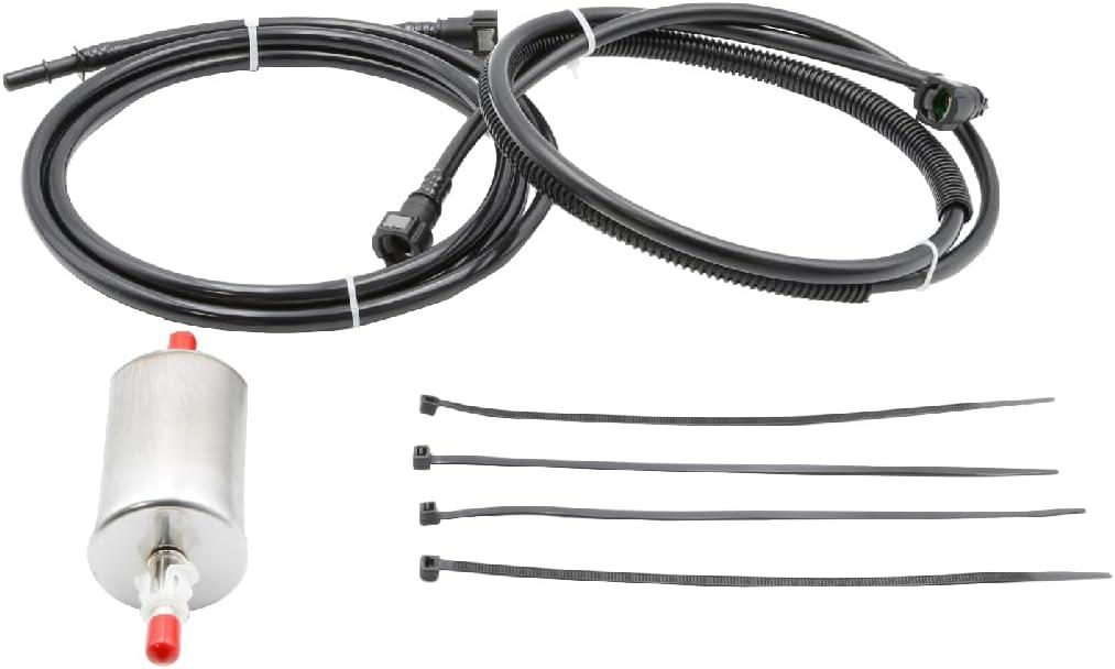 Supply & Return Nylon Fuel Line NFR0012 Compatible with Chevy S10 GMC Sonoma 1997-2005, Fuel Line Replacement Kit Replace PN NFR0012 FL-GM56C GM56B FL-GM16D
