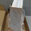 Coffee Knock Box Large Size Espresso Knocker Coffee Grounds Knock Drawer (White)