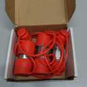 2PCS 1/2 NPT Flat Face Hydraulic Couplers, Bobcat Skid Steer Quick Connect Fittings with 4PCS Dust Covers