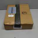 Sofa Armrest Tray Table for Couch - 360 Swivel Height Adjustable End for Small Spaces, Snack Side Table for Bed or Chair with Phone & Tablet Slot (Rustic,Standard) (Rich)