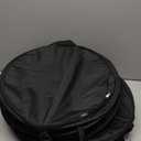 24 Gallons Collapsible Trash Can with Gloves, Camping Trash Can with Lid, Pop Up Garbage Can for Outdoor, Large Capacity Leaf Bags for Yard, Lawn, Reusable Garden Garbage Bag - Black