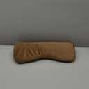 HOMBYS Cervial Neck Pillow for Recliner, Foam Headrest Cushion for Sleeping, Medium Firm Neck Support for Couch, Office Chair and Car, Non-Slip Backing and Elastic Straps, Coffee