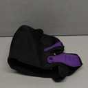 Neoprene Puppy Face Muzzle Dog Removable Full Head Hood Mask With Ears (Purple, One Size)