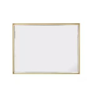 Bathroom Vanity Mirror – Gold Metal Frame