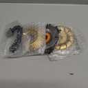 4PCS Wood Grinding Wheel for 4" or 4 1/2" Angle Grinder, 12 Teeth Wood Shaping Disc, Circular Saw Blade with Replacement Chain for Woodworking Cutting, Carving, Shaping and Sanding Grinding Wheel