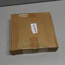 Drip Pan Set for Electric Stoves, 4-Pack - Burner Covers, Includes 2 Large (8 Inch) & 2 Small (6 Inch) Replacement Drip Bowls