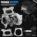 Complete Turbo Turbocharger Kit w/Actuator & Gasket Fits for Fits fro 2016-2021 Honda Civic fro 2017-2022 Honda CR-V 1.5L Replace OE AP2T L15B7