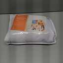 Elegant White Sheer Curtains 108 Inches Long for Living Room Patio Door Cotton Linen Textured Light Filtering Semi Sheer Curtains Natural Privacy Voile Curtains, W52 x L108 in, 2 Panels