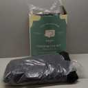 Love's cabin Seersucker Black California King Comforter Set, 7 Pieces California King Bed in a Bag, All Season Bedding Sets with Comforter, Flat Sheet, Fitted Sheet, Pillowcase and Pillow Sham