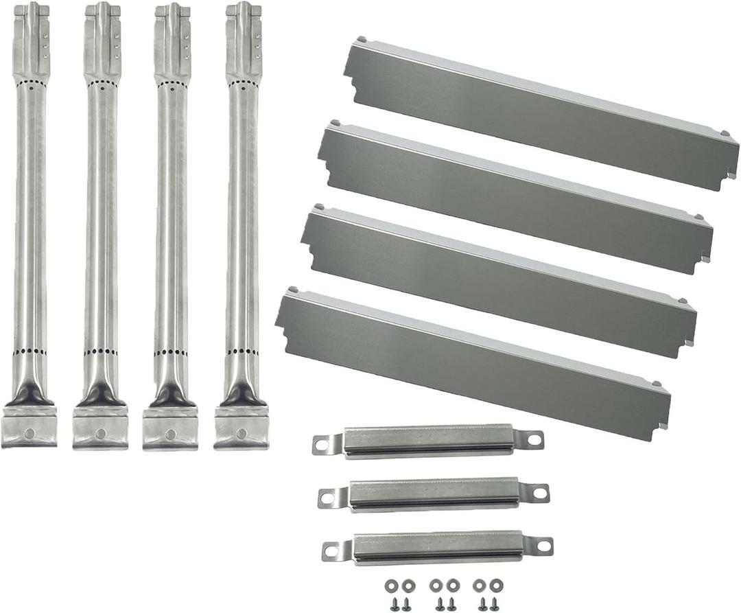 Direct Store Parts Kit DG100 Replacement For Charbroil Gas Grill Burners, Heat Plates and Crossover Tubes