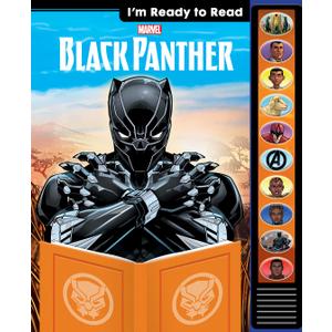 Marvel Black Panther - I'm Ready to Read with Black Panther Interactive Read-Along Sound Book - Great for Early Readers - PI Kids by PI Kids (Author), Caravan Studios (Illustrator) 