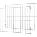 2Pcs Range Oven Racks W10256908 for Whirlpool/KitchenAid/Roper/Maytag/Kenmore Range, Replaces W10138079, 3195710, W10179196, 24" x 15.75" Size, Not Universal