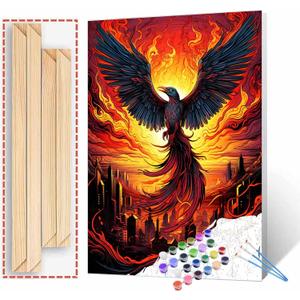 Ice Hockey Players Paint by Numbers for Adults Beginner Graffitic Sportman DIY Paintwork Acrylic Canvas Girls Bedroom Decor Extreme Sports Athletes Painting Kits Craft 16x20 Inch GiftDIY Frame  (Artwork-26)