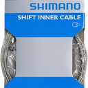 2 Pcs Shimano Standard Zinc-coated Derailleur Cable Shift Cable(1.2x2100-mm)